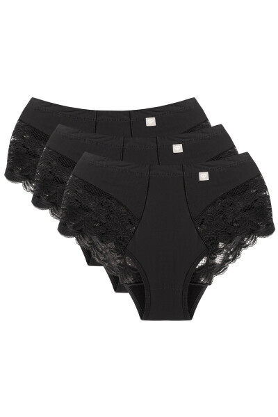 Wol-Bar Diamond 3506 3-pack farba:čierna 2XL