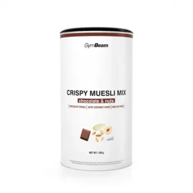 Chrumkavá zmes müsli - GymBeam (čokoláda oriešky, 420 g) (49777-2-420g-chocolatenuts)