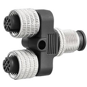 Weidmüller SAI-Y-5 AND 2M12 rozdeľovač a adaptér pre senzory - aktory, 1515140000, piny: 5, 1 ks; 1515140000