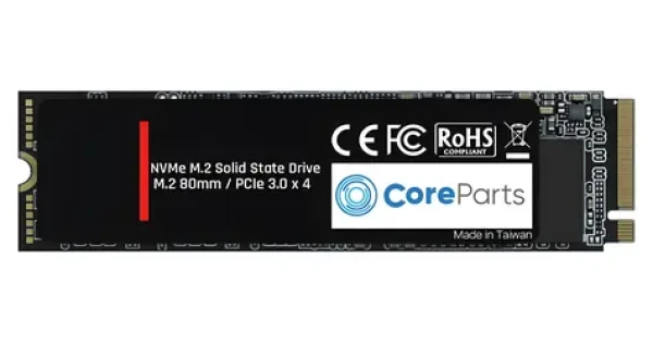 CoreParts 512GB M.2 2280 / SSD / NVMe PCIe / čítanie 1950 MB/s / zápis 1500 MB/s (CPSSD-M.2NVME-512GB)