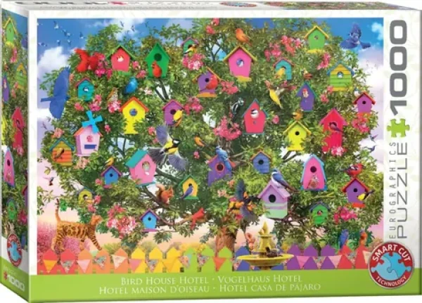 EUROGRAPHICS Puzzle Vtáčie búdky