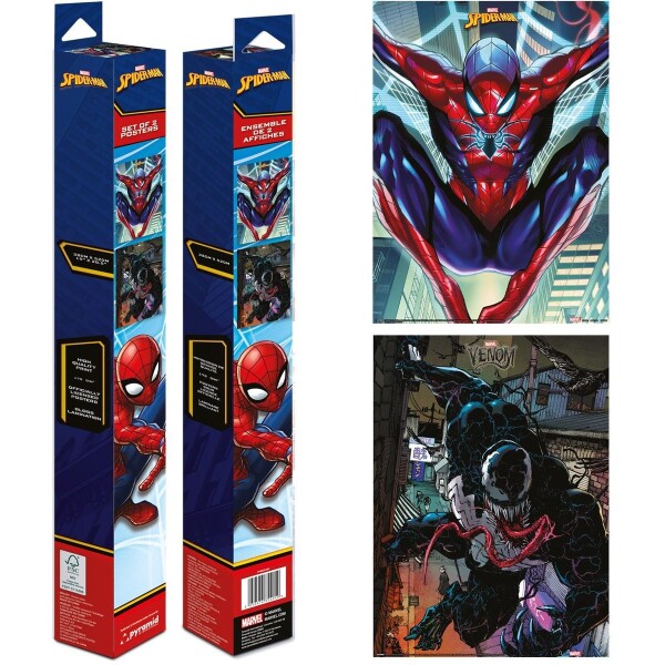 Paladone Spiderman Set plagátov mini 2 ks