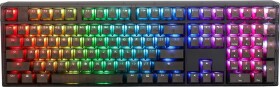 Ducky One 3 Aura Black Gaming Tastatur, RGB LED - MX-Silent-Red