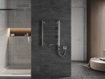 MEXEN/S - Mars radiátor + vykurovacia tyč 700 x 500 mm, 300 W, chróm W110-0700-500-2300-01