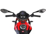 Mamido Detská elektrická motorka Aprilia Tuono V4 čierna