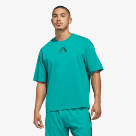 Tričko adidas x Anthony Edwards Believe That T-Shirt Equipment Green XL