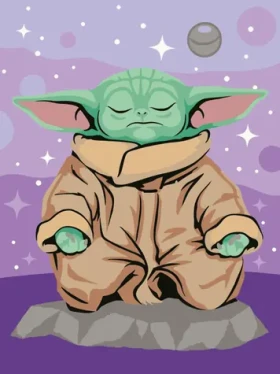 Ravensburger 120231400 CreArt Kúzelný Grogu