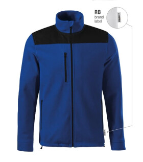 Effect fleece unisex kráľovská modrá 05 (štítok značky) XL