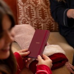 Busy B Plánovací diár Slim Burgundy 2026