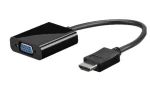 MicroConnect Adaptér HDMI 1.4 - VGA MF / 1920x1080p @ 60MHz / audio / 0.3m / čierna (HDMVGA2B)