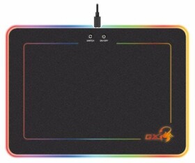 Genius GX GAMING GX-Pad 600H RGB čierna / podložka pod myš / RGB LED / USB / 350 x 250 x 5.5 mm (31250006400)