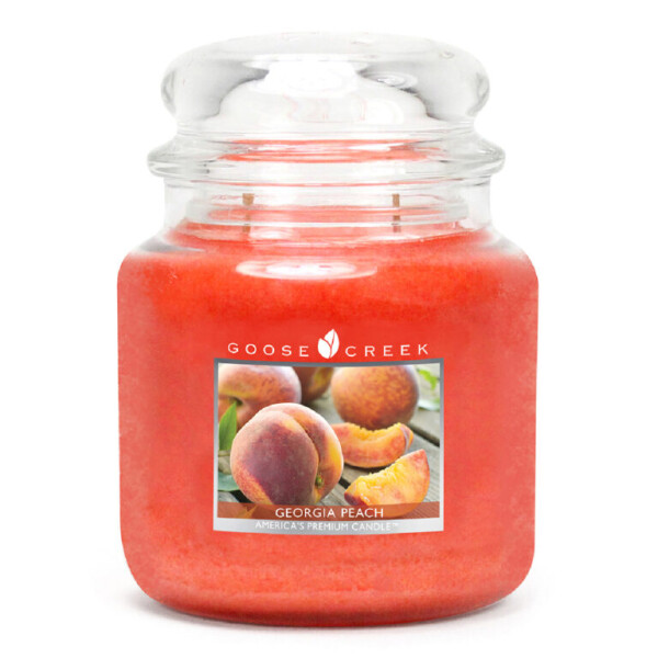 Goose Creek - Broskyňa Sviečka v skle 450 g