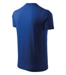 Tričko s výstrihom do V unisex kráľovská modrá 3XL