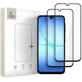 Tech-Protect Glass Fit+ čierna / Tvrdené sklo / Samsung Galaxy A16 4G/5G / A26 5G / A17 4G/5G / 2 ks (THP4541)