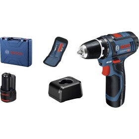 Bosch Professional GSR 12V-15 aku vŕtačka 12 V, vr. 2x aku, + púzdro, 060186810G; 060186810G