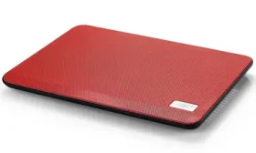 DEEPCOOL N17 červená / chladenie pre notebook / chladiaca podložka / pre 14" a menšie (N17 RED)