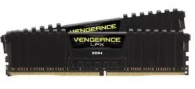 Corsair Vengeance LPX Black 32GB (2x16GB) 2400MHz / DDR4 / PC4-19200 / CL14-16-16-31 / 1.2V / XMP2.0 / s chladičom (CMK32GX4M2A2400C14)