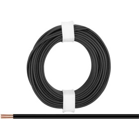 Donau Elektronik 218-11 opletenie / lanko 2 x 0.14 mm² čierna 5 m; 218-11