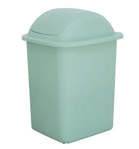 BELLI E FORTI Odpadkový kôš FLIP zelený / výklopné veko / plast / 18 l / výška 39 cm
