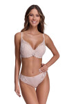 Dámska podprsenka Yasemin 2104 Yasemin Beige Bra - AVA 60G béžová