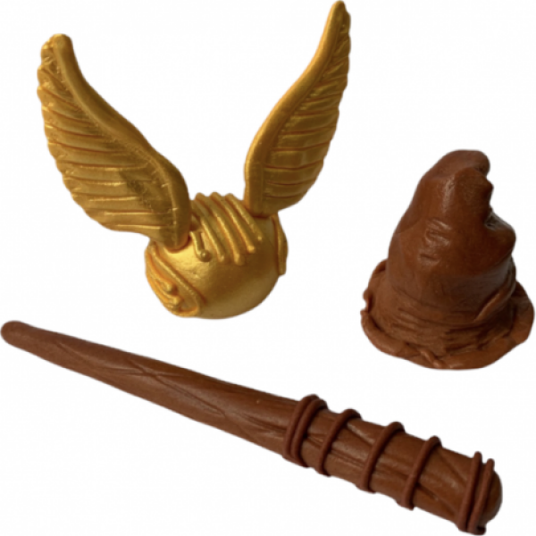 Cukrová figúrka Zlatonka — Harry Potter - I LOVE CAKES - I LOVE CAKES