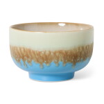 HK living Kameninová miska 70's Noodle Azure 500 ml