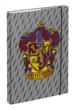 BAAGL Dosky na školské zošity A4 Harry Potter Chrabromil Erb / 29x43 cm (A-32053)