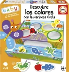 Educa Baby Triedenie farieb s motýľom Gretou