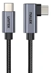 Unitek Kábel USB-C 90° / Kábel / USB-C (M) - USB-C (M) / 1 m / PD 100W (C14123BK-1M)