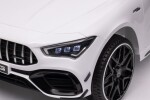 Mamido Elektrické autíčko Mercedes CLA 45s AMG 4x4 biele