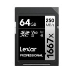 Lexar Professional 1667x SDXC Class 10 V60 (LSD64GCB1667)