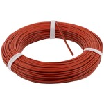 Econ connect KZL2X014RTBR25 opletenie / lanko 2 x 0.14 mm² červená, hnedá 25 m; KZL2X014RTBR25