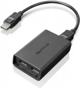Lenovo DisplayPort na Dual DisplayPort Adaptér (0B47092)
