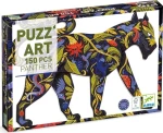 DJECO Obrysové puzzle Panter
