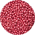 Cukrovo–ryžové perly červené 5 mm 80 g - I LOVE CAKES - I LOVE CAKES