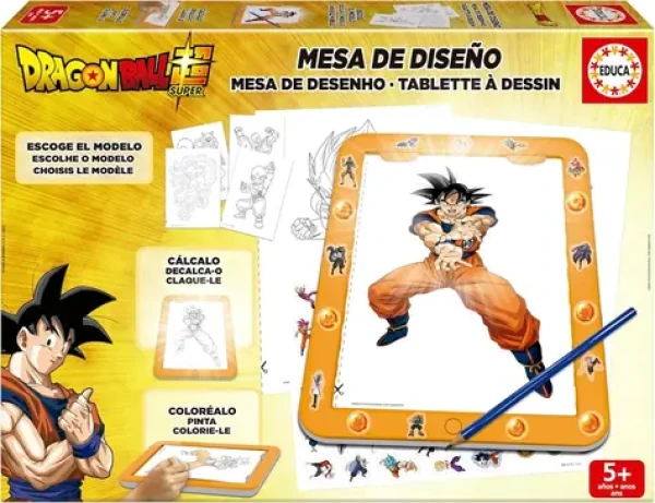 Educa Kreatívna sada so svietiacou podložkou Dragon Ball