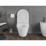 MEXEN - Rico Závesná WC misa Rimless Tornado, biela lesk 3372XX00T