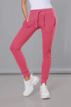 Ružové teplákové nohavice (CK01-58) odstíny růžové M (38)