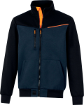 Pracovná mikina Delta Plus SWABI Farba: Tmavosivá/ Čierna, Veľkosť: 3XL (SWABIGR3X)