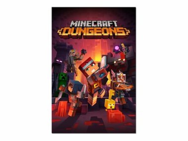 PC Minecraft Dungeons / Elektronická licencia / Budovateľská / Angličtina / od 7 rokov / Hra pre počítač (2WU-00029)