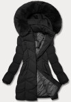 Dámska zimná bunda S'west Black (B8306-1) odstíny černé 52