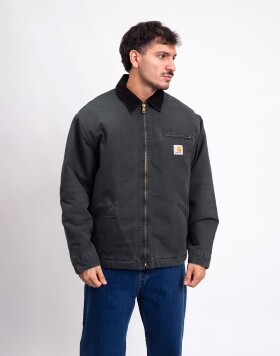 Carhartt WIP OG Detroit Jacket Raven/Black stone canvas XL