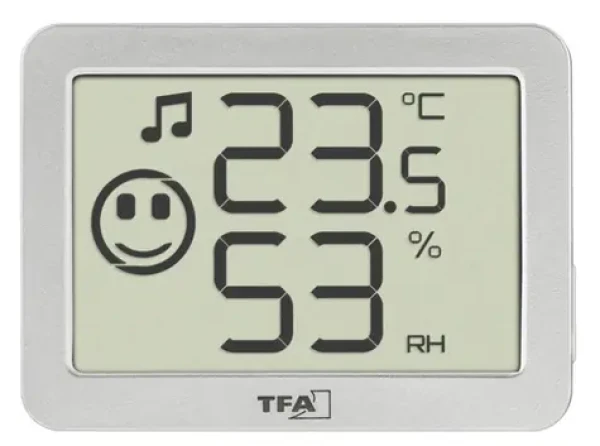 TFA 30.5055.02 - Digitálny teplomer s vlhkomerom - biely (blister) (TFA30.5055.02-BL)