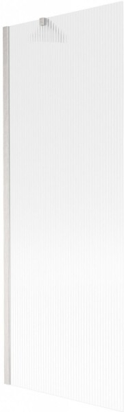 MEXEN/S - Next vaňová zástena FIX 70 x 150, prúžky, nikel kartáčovaná 895-070-000-00-09-97