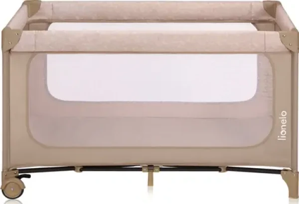 Lionelo Postieľka cestovná Jasmin Beige Sand / od 0 do 36 mesiacov (LO-JASMIN EASY FOLD BEIGE SAND)