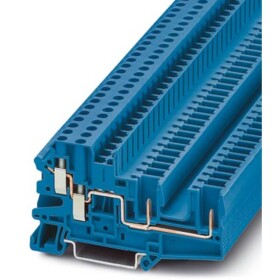 Feed-through terminal block UT 4-QUATTRO/ 2P BU 3060306 Phoenix Contact; 3060306