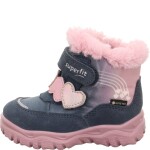 Dievčenské zimné topánky HUSKY+ Blue/Pink Superfit 1-006061-8000 - 25