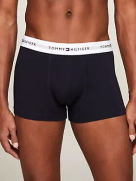 Pánske boxerky 3Pack UM0UM02768 0Y1 Grey/Black/Print Tommy Hilfiger