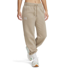 Kalhoty Under Armour Icon Fleece Jogger City Khaki/ White S
