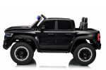 Mamido Mamido Elektrické autíčko Dodge Ram čierne s majákmi 4x4 | 12V10Ah